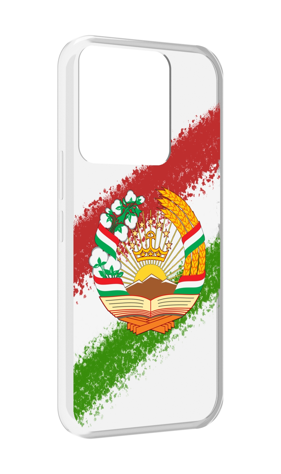 

Чехол MyPads герб флаг Таджикистана для Tecno Spark Go 2022 / Tecno Spark 8C, Прозрачный, Tocco