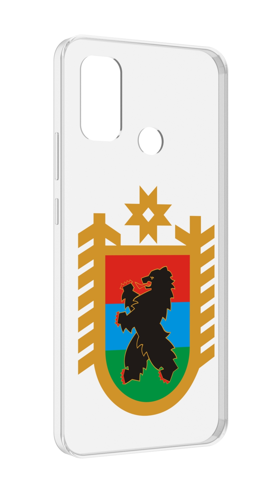 Чехол MyPads герб-карелия-петрозаводск для UleFone Note 10P/Note 10