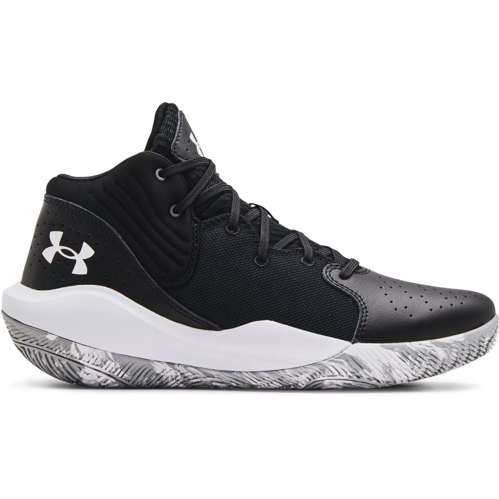 фото Кроссовки мужские under armour jet '21 черные 11.5-13 us