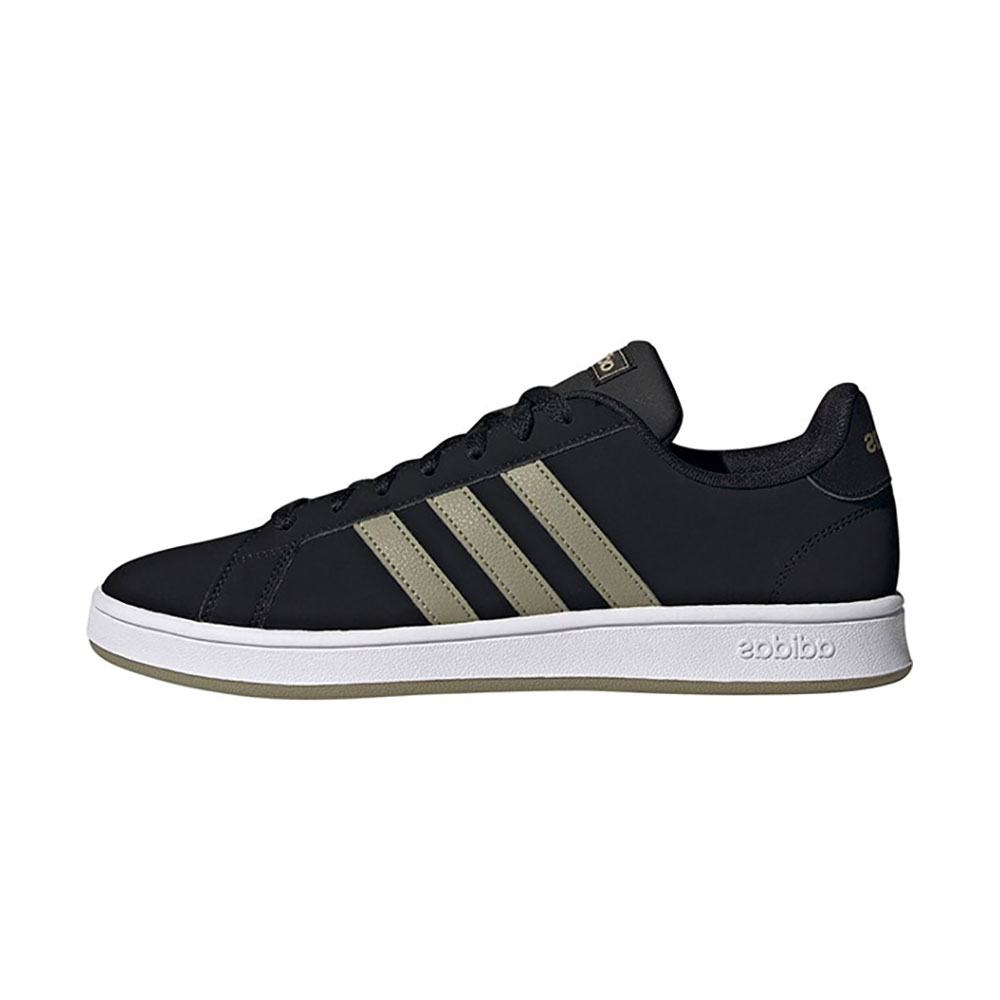 

Кеды мужские Adidas Grand Court Base черные 9 UK, Grand Court Base