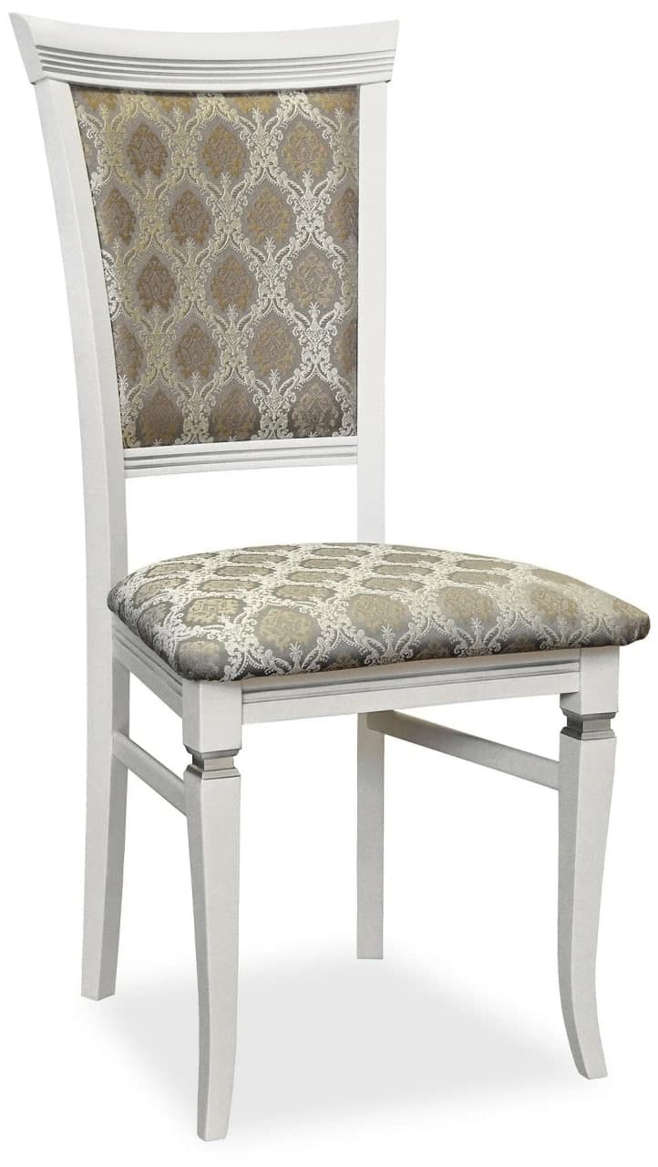 Барный стул Мебелик, белый/серебро