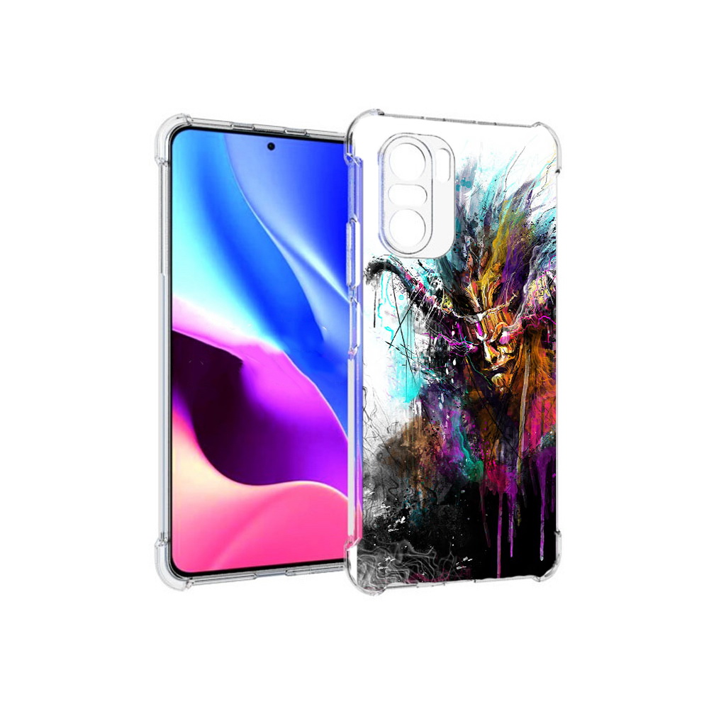 Чехол MyPads Tocco для Xiaomi Redmi K40 яркий дьявол (PT158239.260.709)