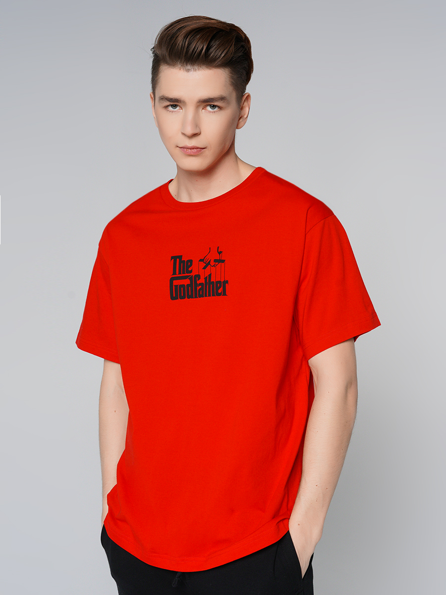 

Футболка мужская ТВОЕ 85271 красная XXL, 85271