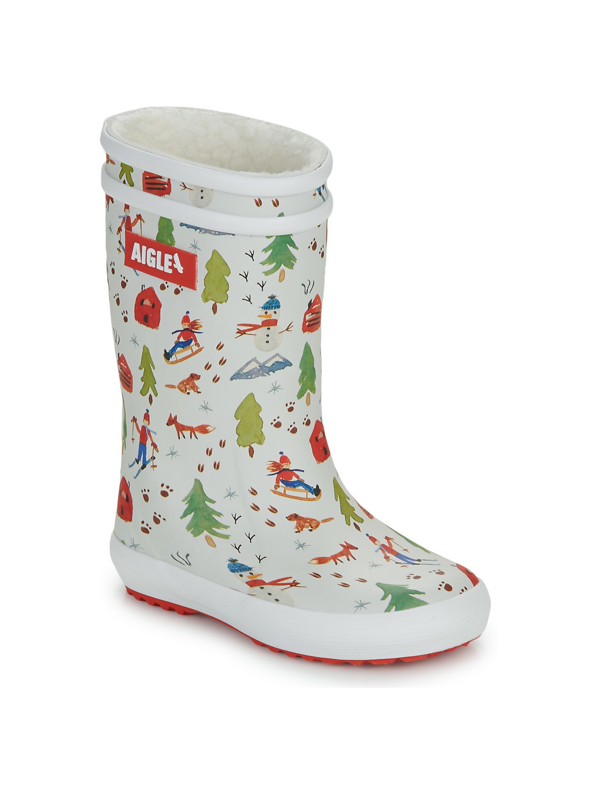 

Сапоги резиновые детские AIGLE 25561686, белый, 29, 25561686