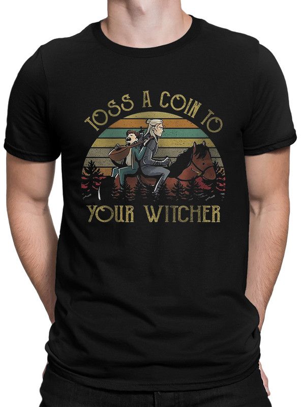 

Футболка мужская DreamShirts Studio Ведьмак и Лютик - The Witcher 2 черная 2XL, Черный, Ведьмак и Лютик - The Witcher 2