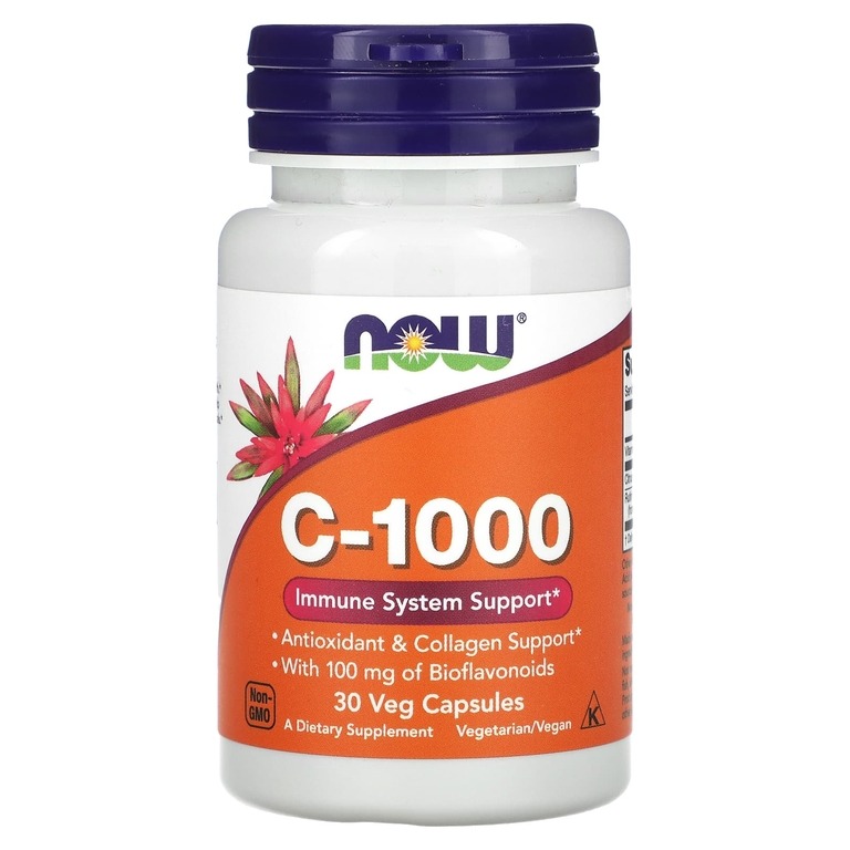 

Витамин C NOW C-1000 капсулы 30 шт.