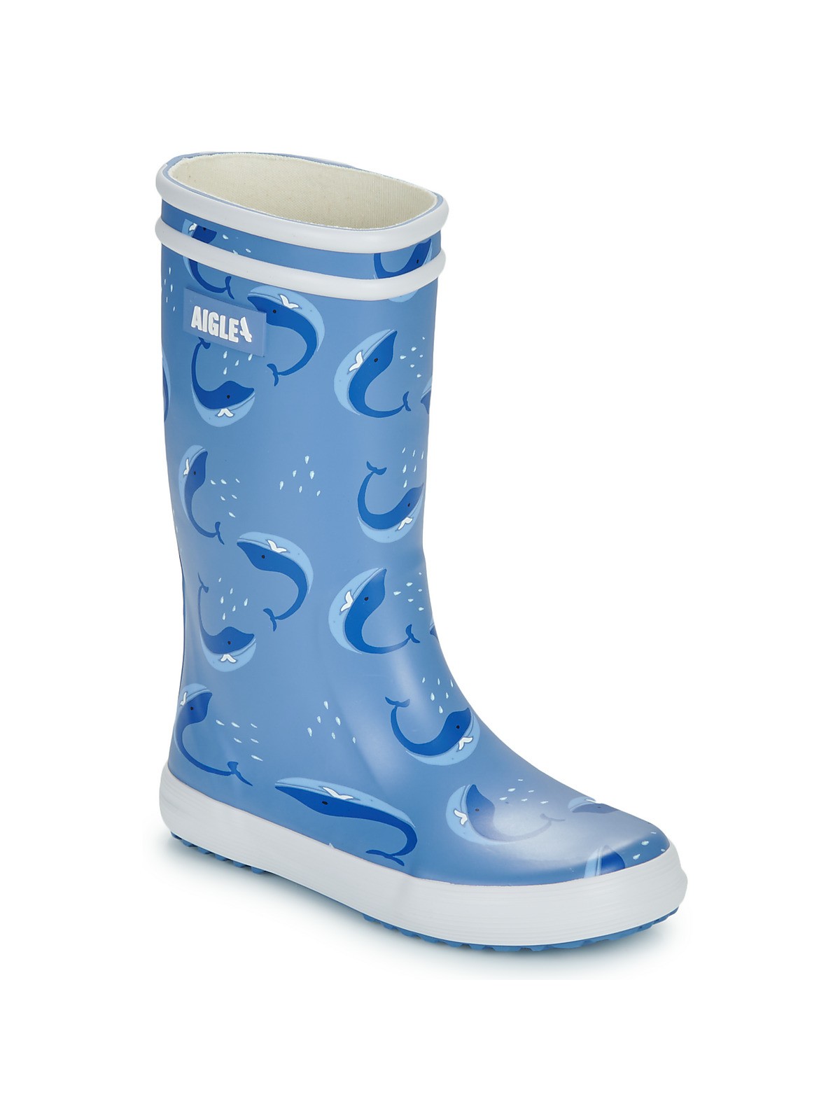 

Сапоги резиновые детские AIGLE 27016789, голубой, 27, 27016789