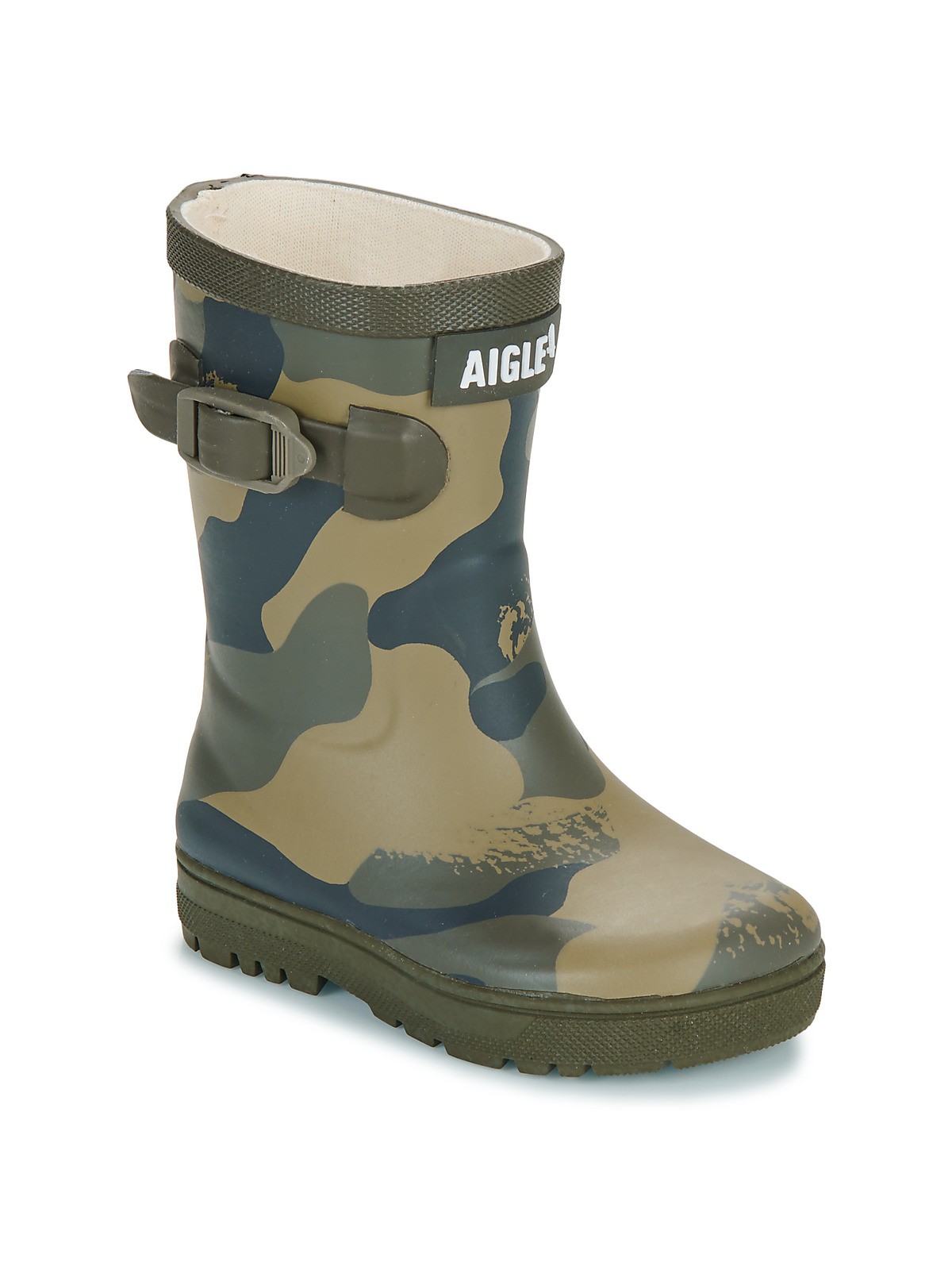 

Сапоги резиновые детские AIGLE 27675676, хаки, 21, 27675676