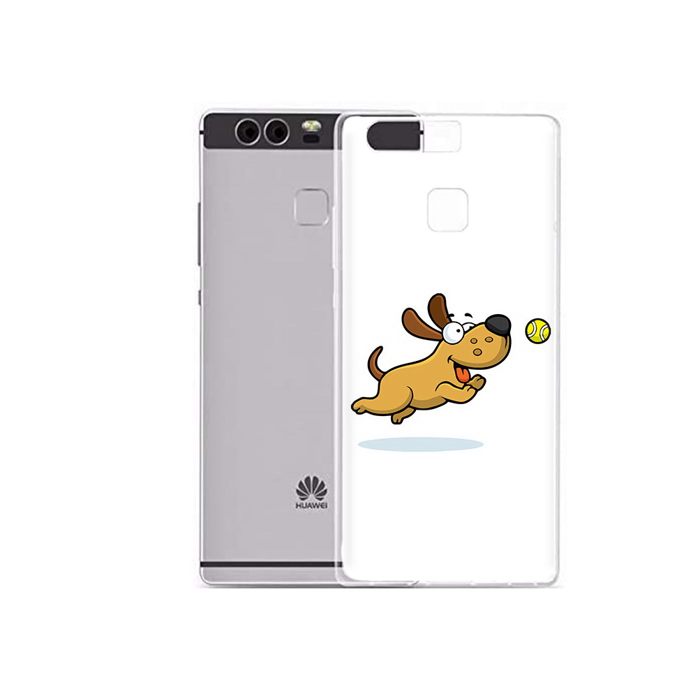 

Чехол MyPads Tocco для Huawei P9 Plus пёсик (PT31455.54.563), Прозрачный, Tocco