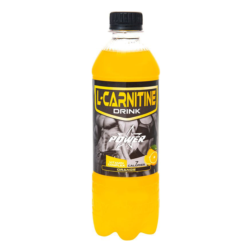 фото Энергетический напиток ironman power l-карнитин со вкусом апельсина безалкогольный 0,5 л