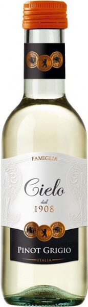 

Вино Cielo E Terra Pinot Grigio белое, полусухое, 187 мл
