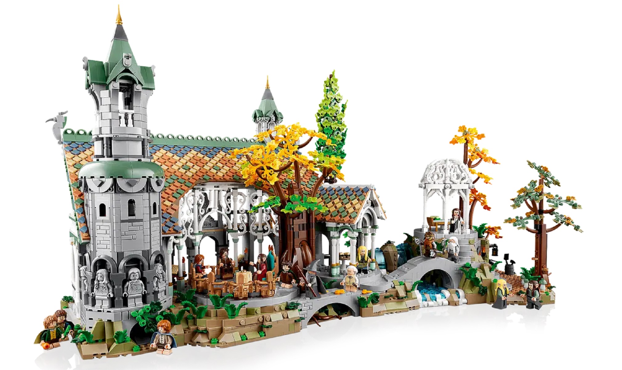 Конструктор Lepin Icons Властелин колец Ривенделл, 6167 дет