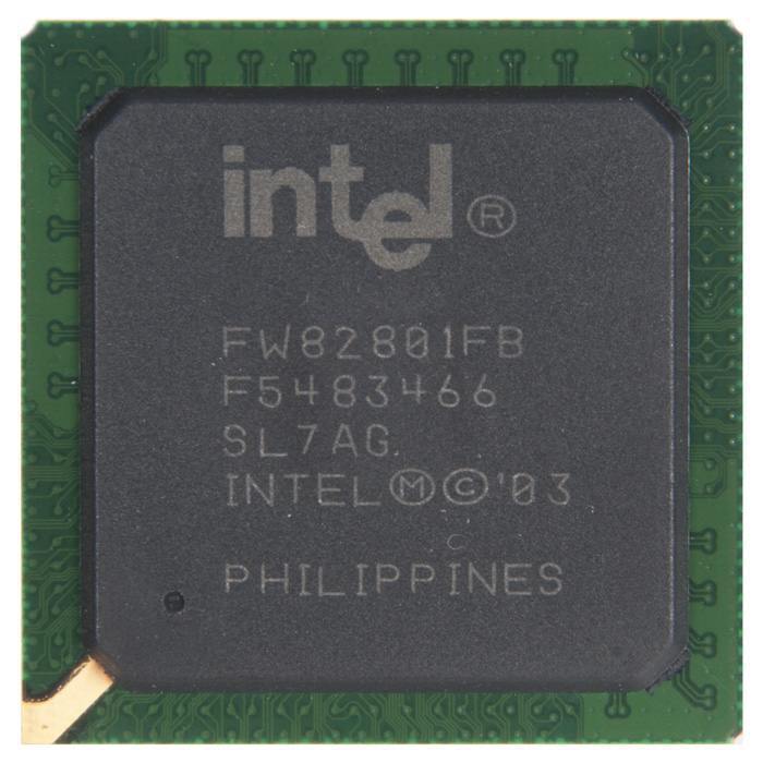 Южный мост Intel FW82801FB SL7AG, BGA