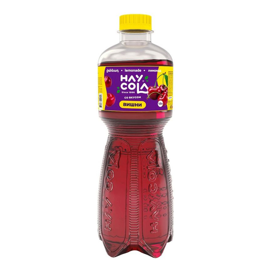 

Газированный напиток Hay Cola со вкусом вишни 1,5 л