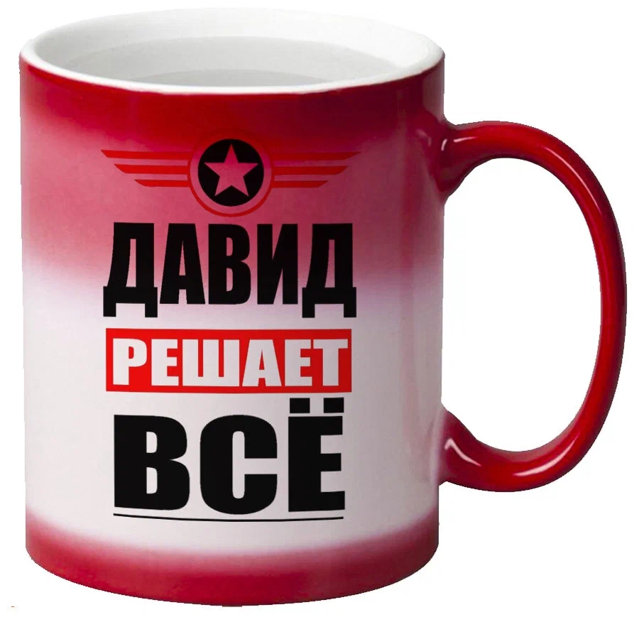 

Кружка CoolPodarok ДАВИД решает все