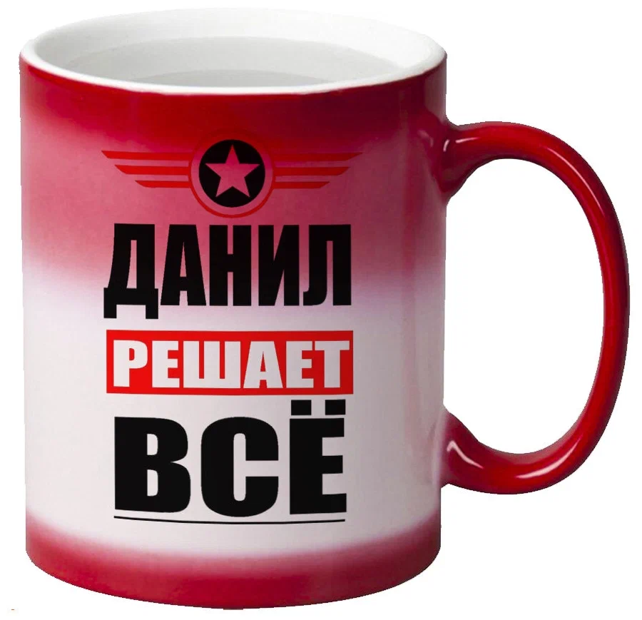 фото Кружка coolpodarok данил решает все