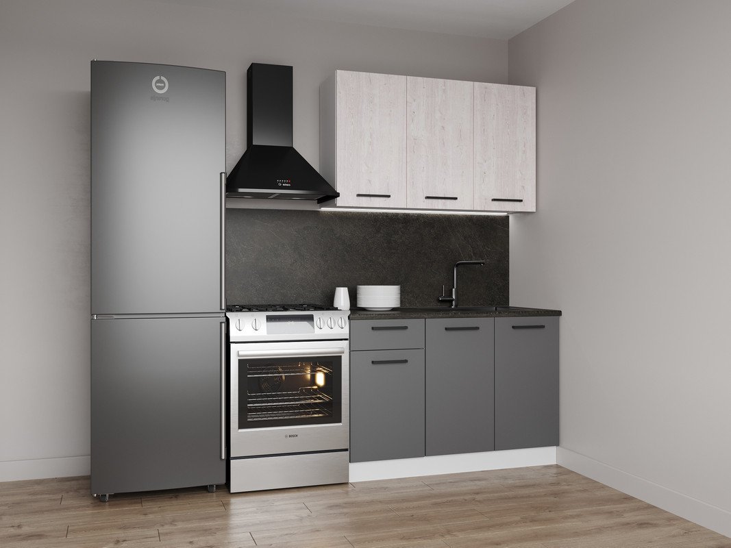 Кухонный гарнитур Sanvut Санторини-1200 столешница 26 мм 35570₽