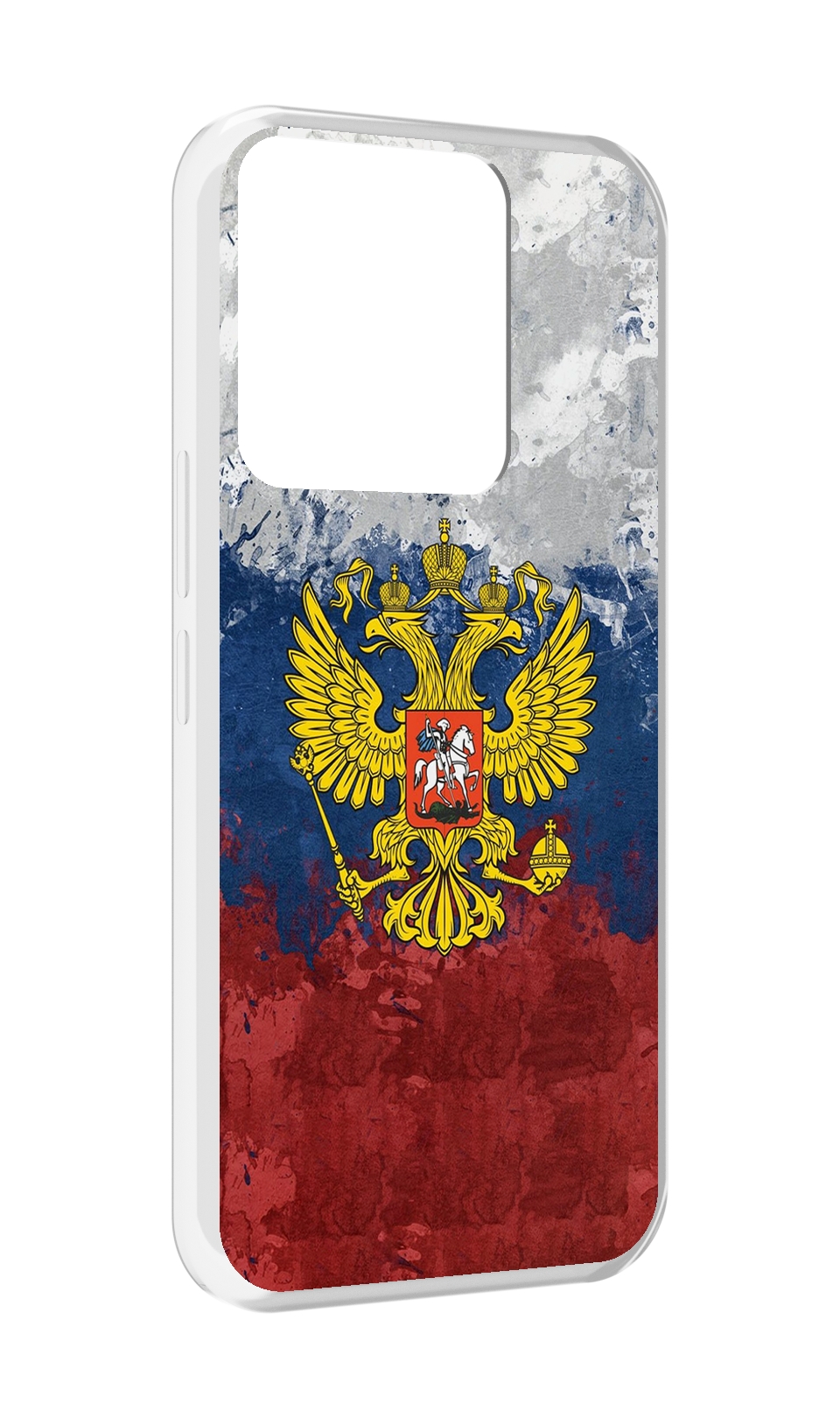 

Чехол MyPads герб-России для Tecno Spark Go 2022 / Tecno Spark 8C, Прозрачный, Tocco