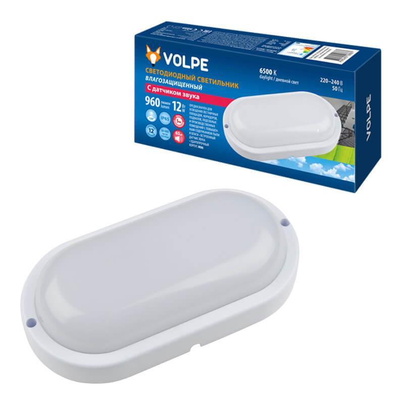 фото Светильник для жкх volpe ulw-q215 12w/6500k sensor ip65 white