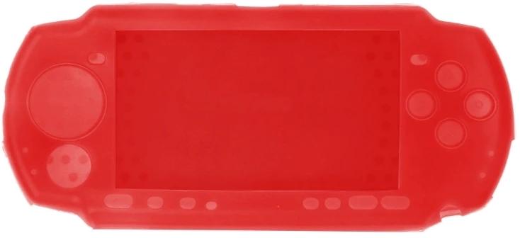 Защитный силиконовый чехол Silicon Case для PSP 2000\3000 Красный (PSP)