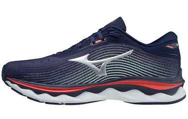 фото Кроссовки мужские mizuno wave sky 5 синие 10 uk