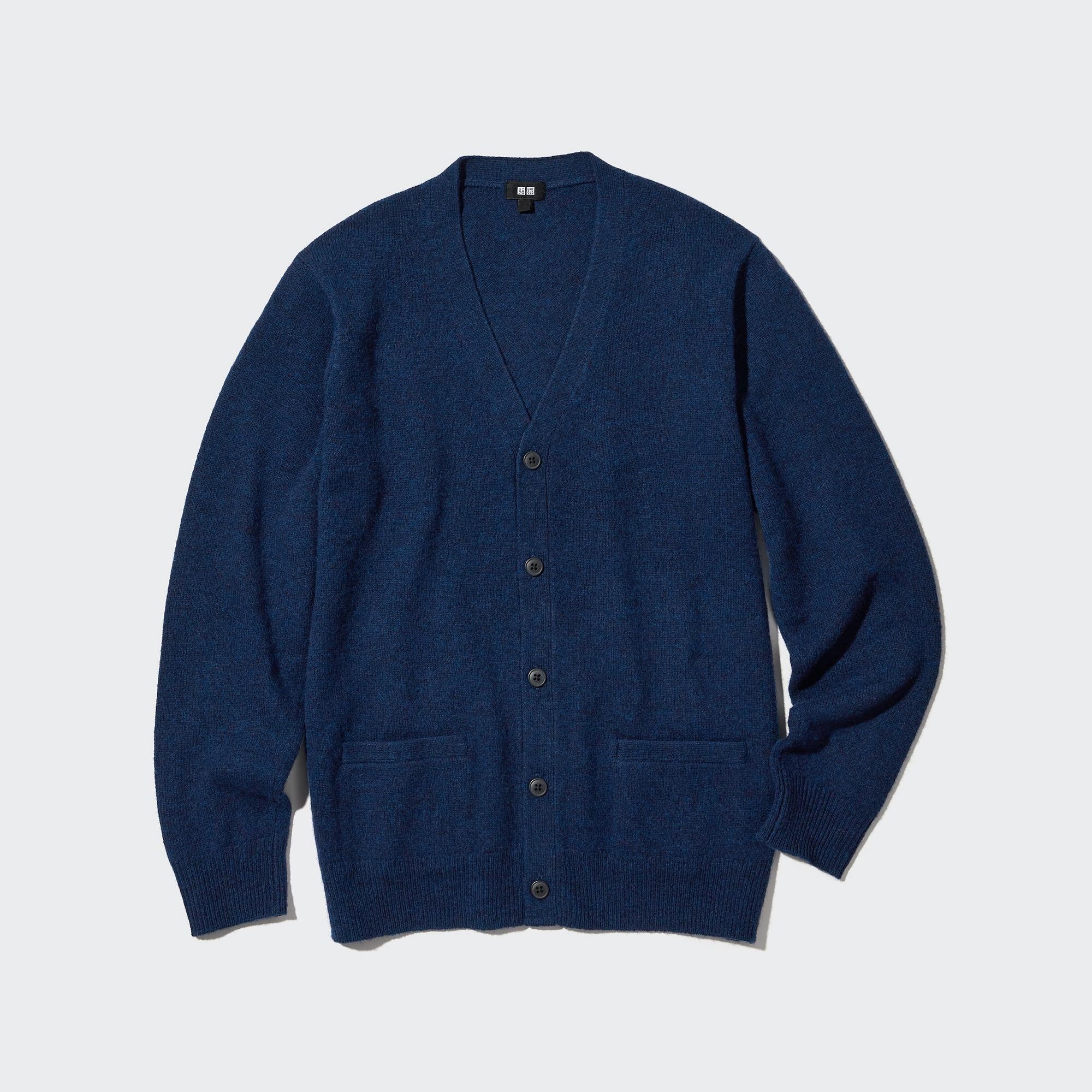 

Кардиган мужской UNIQLO 450542COL68 синий M (доставка из-за рубежа), 450542COL68