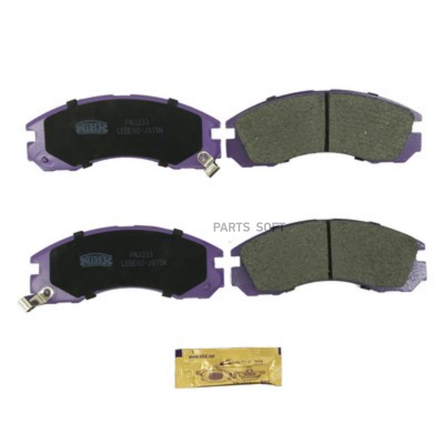 

Тормозные колодки NiBK передние для Mitsubishi Galant 2.0, 2.5, 2.4gdi 1989 PN3233