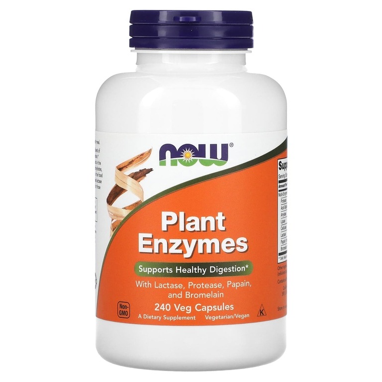 

Растительные ферменты NOW Plant Enzymes капсулы 240 шт.