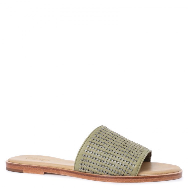 

Шлепанцы женские DRAGON INTERLACED V SANDAL зеленые 41 EU, INTERLACED V SANDAL