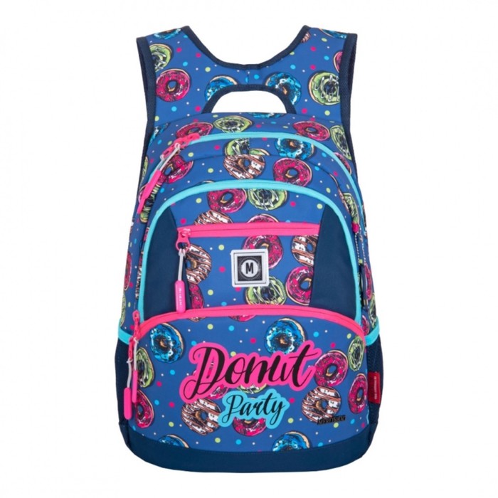 Merlin Рюкзак школьный, эргономичная спинка, 41 х 29 х 17 см, синий