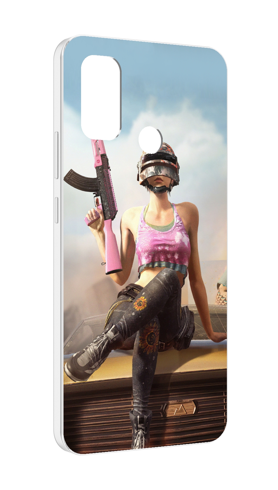 

Чехол MyPads девушка из PUBG для UleFone Note 10P/Note 10, Прозрачный, Tocco