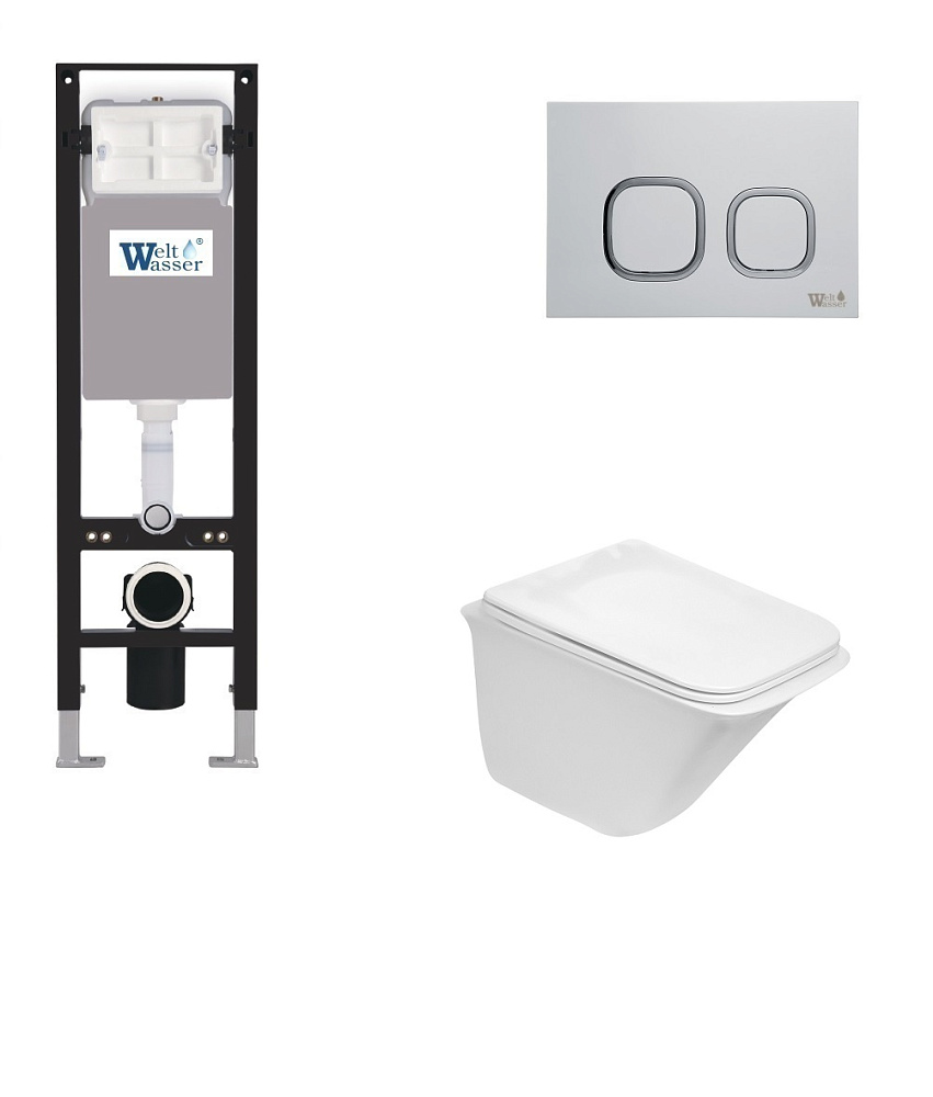 

Комплект унитаз с инсталляцией WeltWasser AMBERG 350 + ROTBACH 004 GL-WT + AMBERG RD-WT