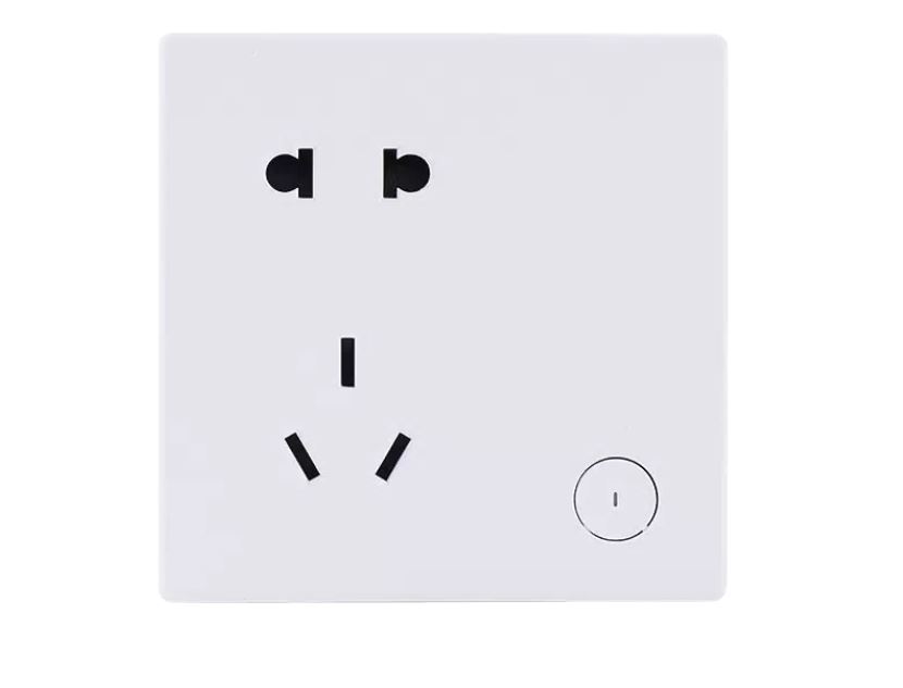 фото Умная розетка xiaomi ptxzn smart wall socket five-hole ivory white