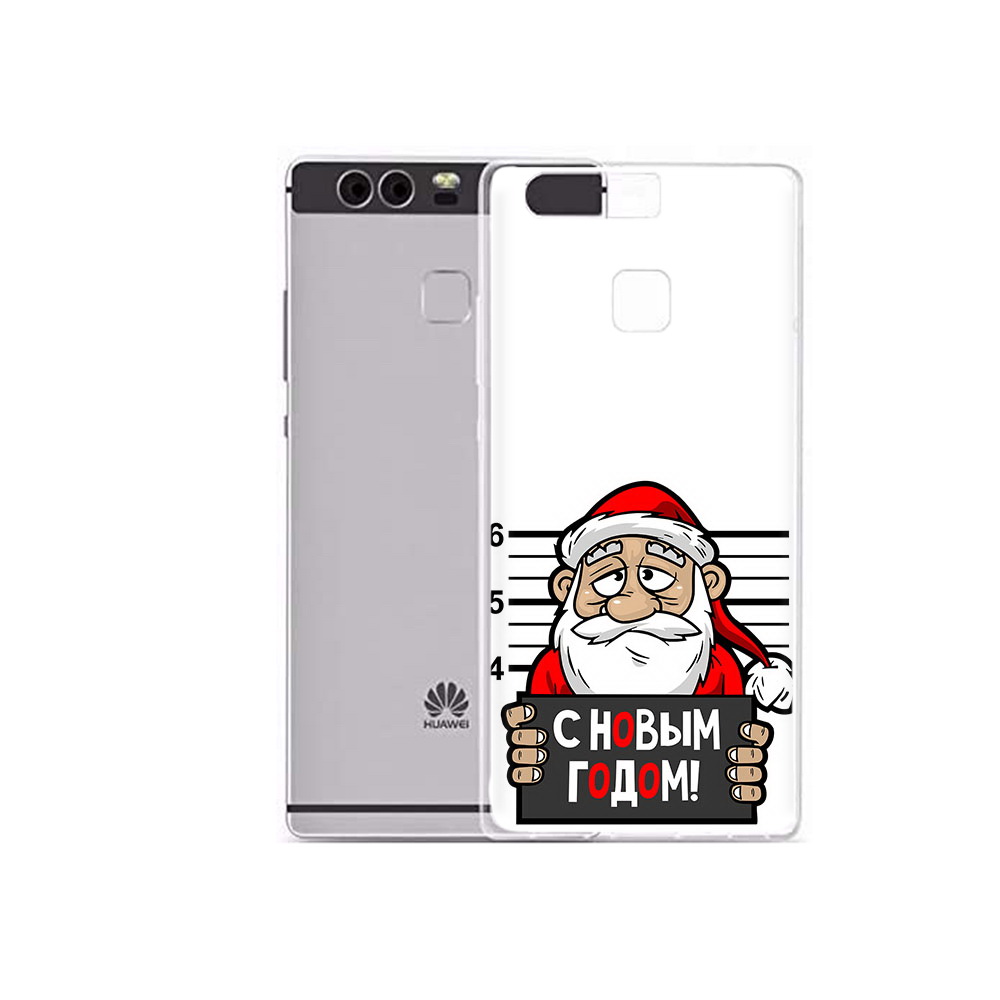 

Чехол MyPads Tocco для Huawei P9 Plus ДМ с новым годом заключенный (PT31455.54.59), Прозрачный, Tocco