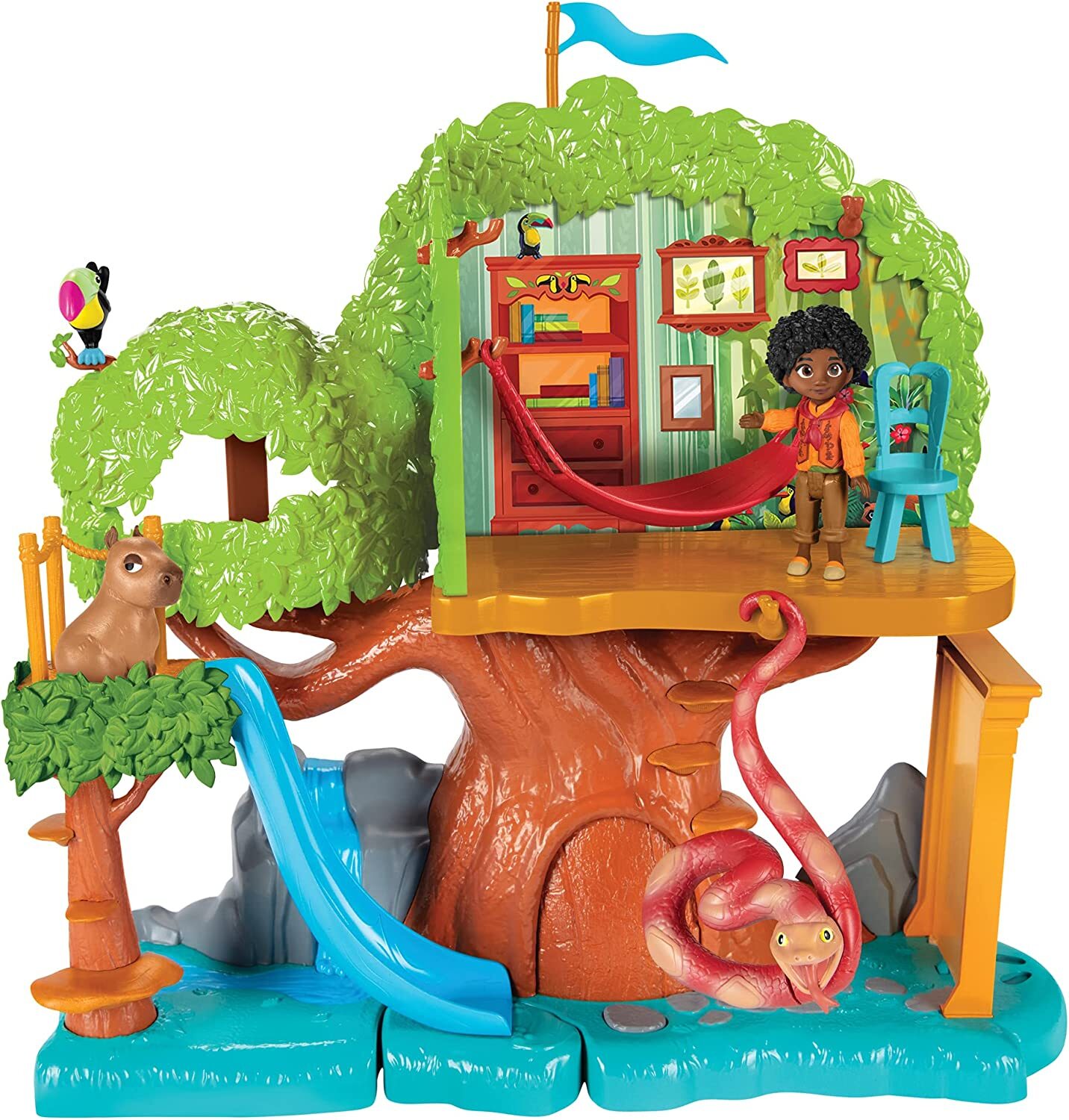 Игровой набор Disney Энканто Антонио и Домик на дереве Дисней ниндзя в ночи волшебный дом на дереве 5