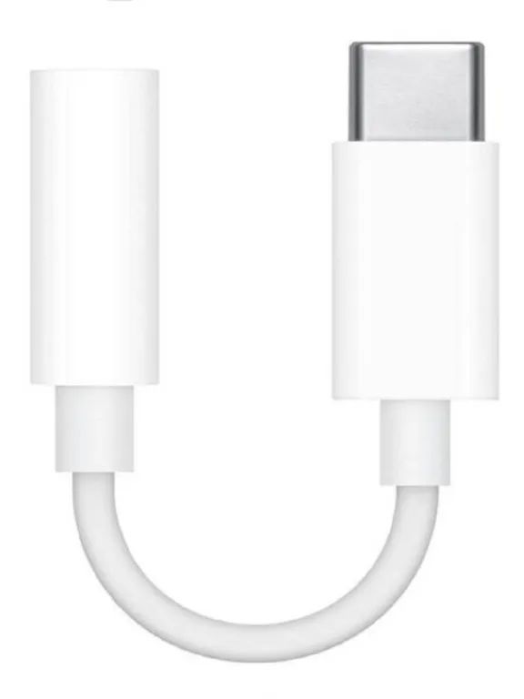 

Адаптер с USB Type-C на Jack 3.5 мм для наушников, Белый, AUX /USB Type-C