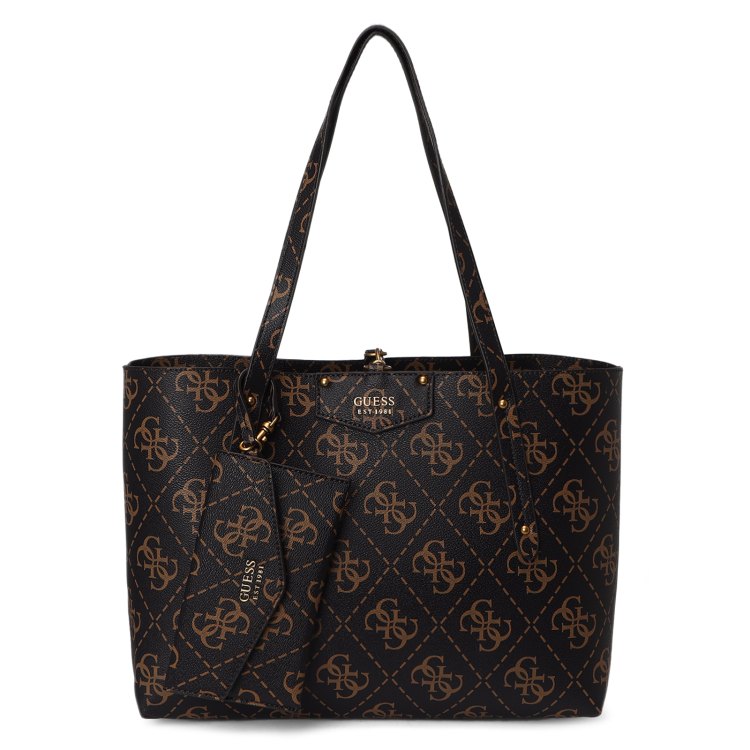 

Сумка тоут женская Guess HWESO839023, темно-коричневый, HWESO839023
