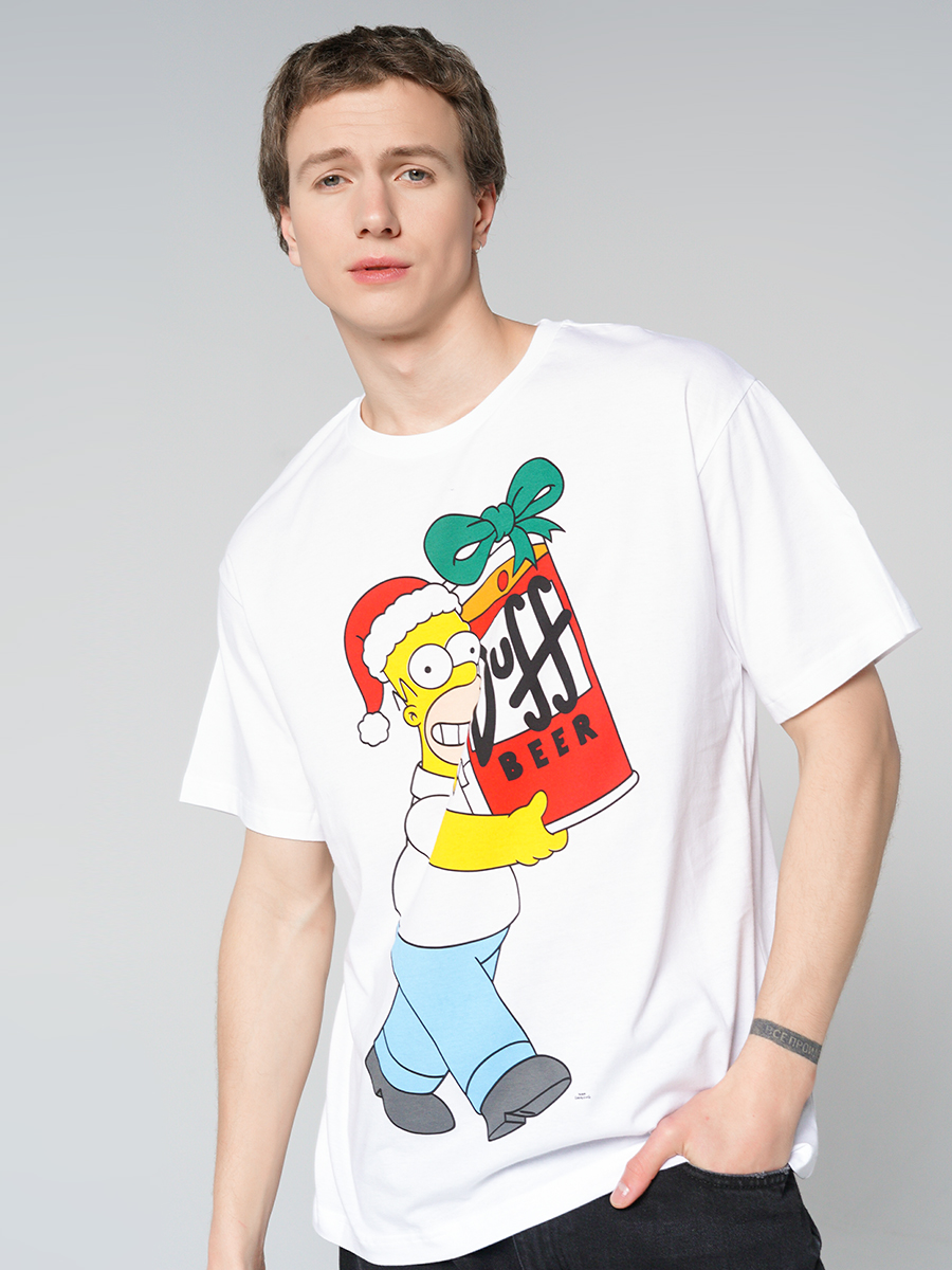 

Футболка мужская ТВОЕ 87072 белая XXL, 87072