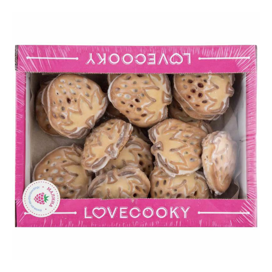 

Печенье Lovecooky с мармеладной начинкой со вкусом малина 750 г