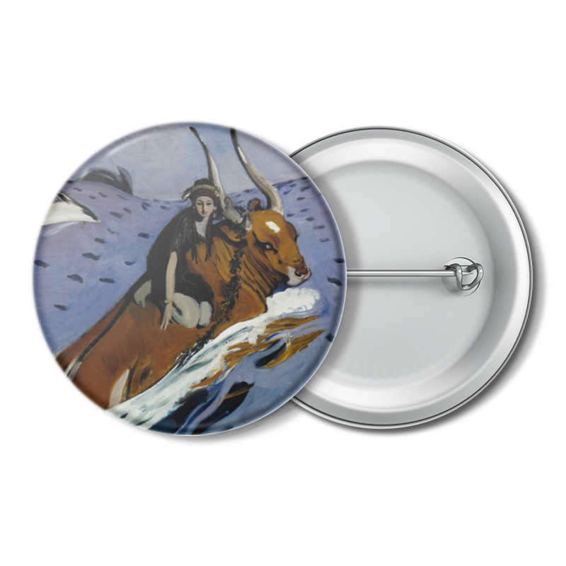 

Значок Printio Похищение европы (картина серова), Похищение европы (картина серова)