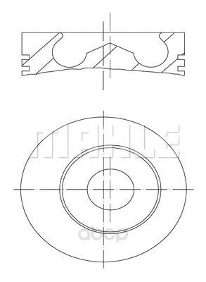 

Поршень в комплекте Mahle/Knecht 0148200