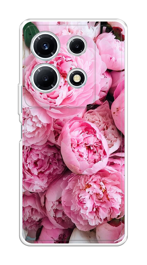 

Чехол на Infinix Note 30 VIP "Розовые пионы", Бежевый;розовый, 3104750-2