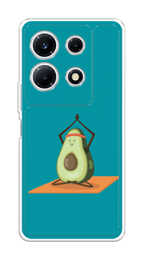 

Чехол на Infinix Note 30 VIP "Расслабься с авокадо", Бирюзовый, 3104750-6