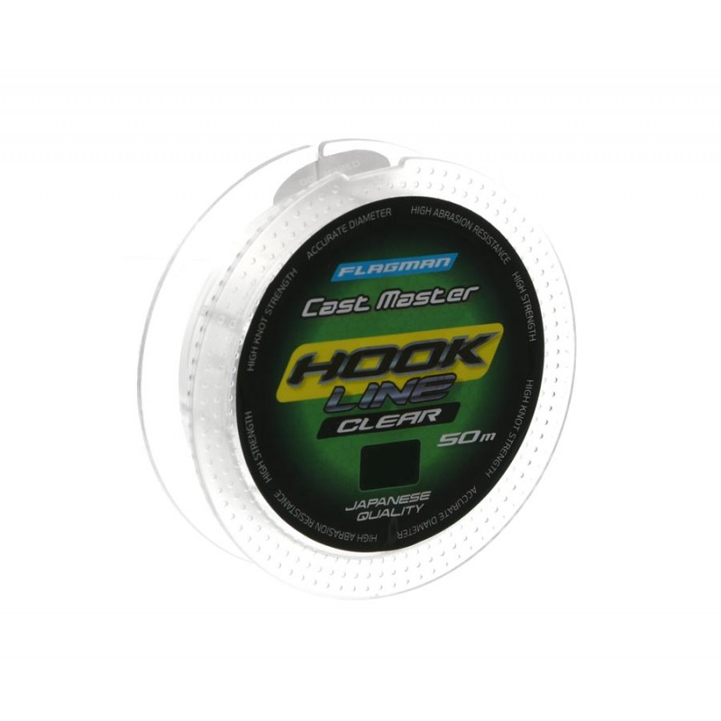 

Леска Flagman Cast Master Hook Lenght 50м 0,20мм, Прозрачный, CMH