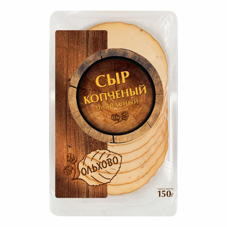 

Плавленый сыр Ольхово Классический копченый 40% 150 г