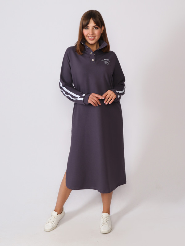 

Платье женское Fashion Margo П 210 фиолетовое 56 RU, Фиолетовый, П 210