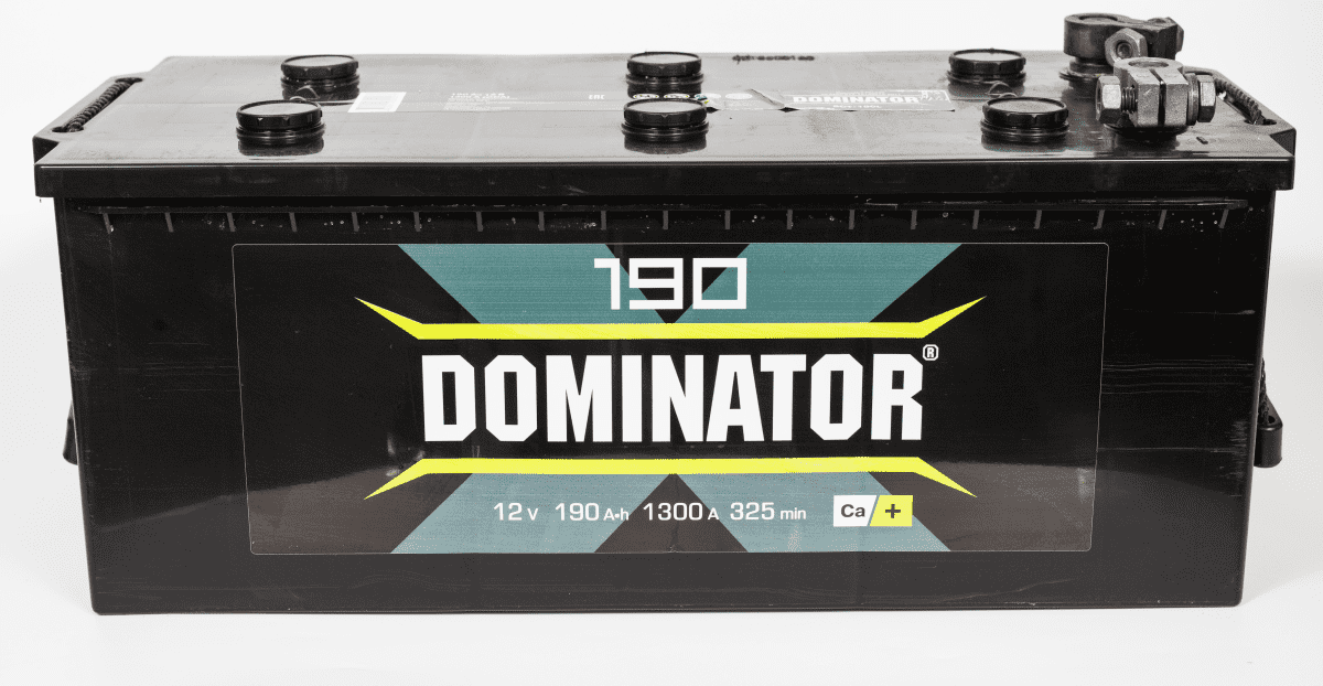 

Аккумуляторная батарея DOMINATOR 6СТ190 обратная