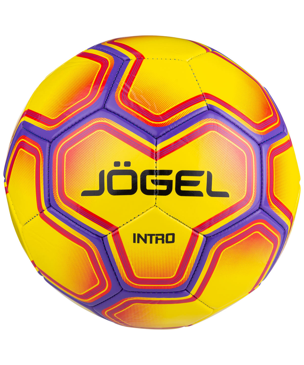 Мяч футбольный Jogel Intro №5, жёлтый