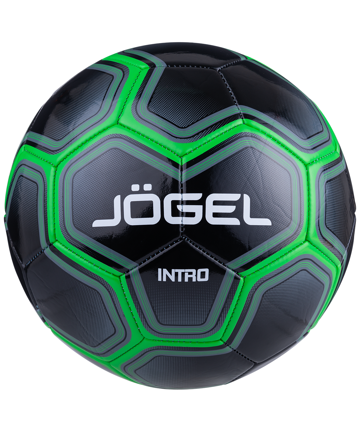 Мяч футбольный Jogel Intro №5, чёрный