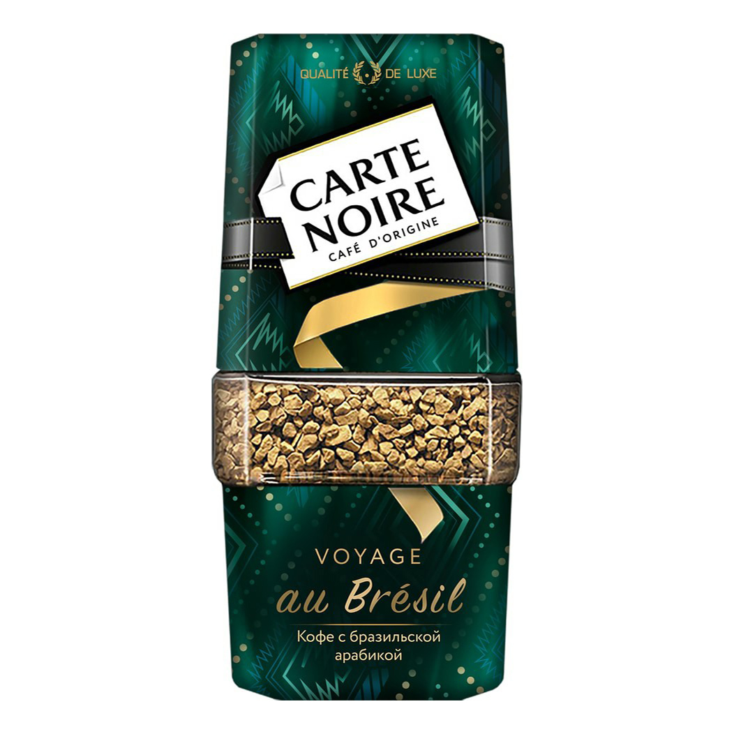Кофе Carte Noire Voyage au bresil растворимый 90 г